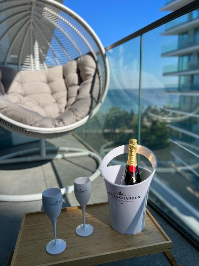 Wave Resort & Spa Magic Apartaments With Sea View เมียนซิดดรอแย ภายนอก รูปภาพ